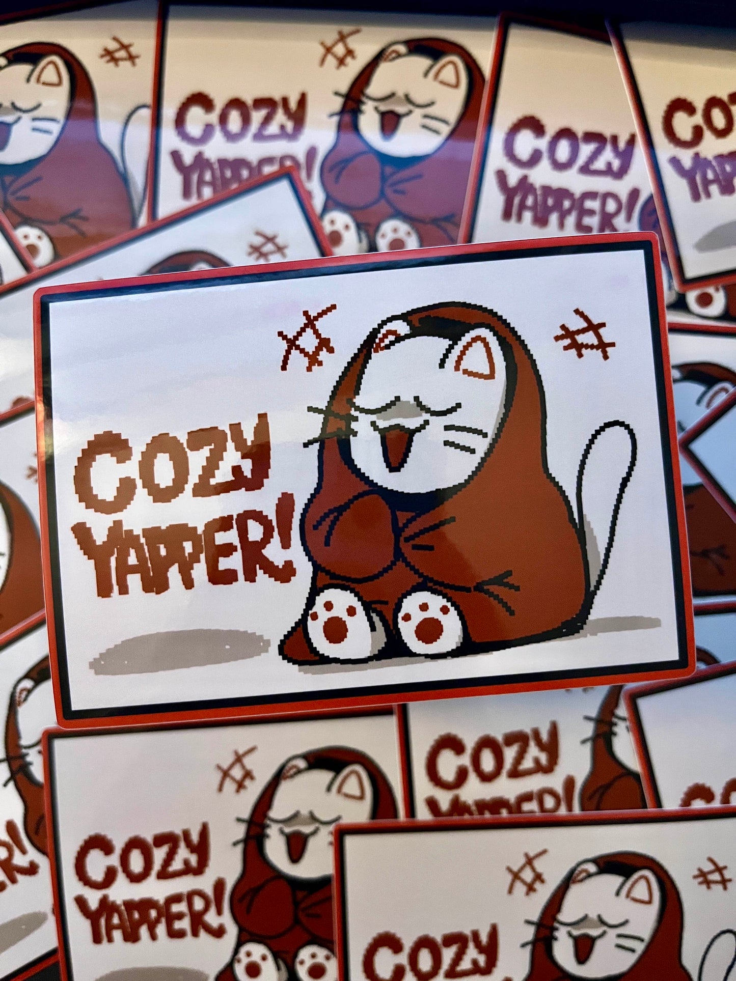 Cozy Yapper sticker!!