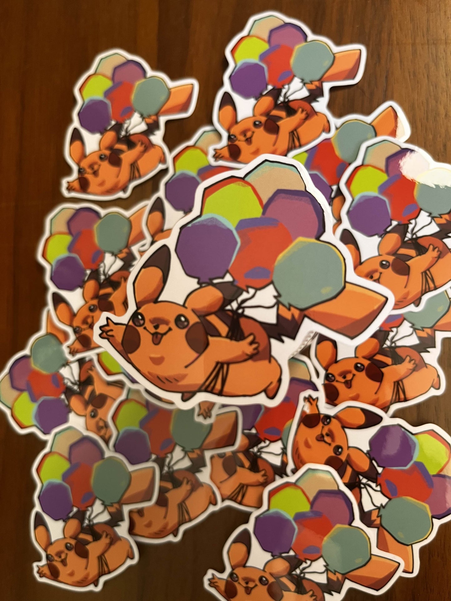 Flying Pika🎈 sticker!