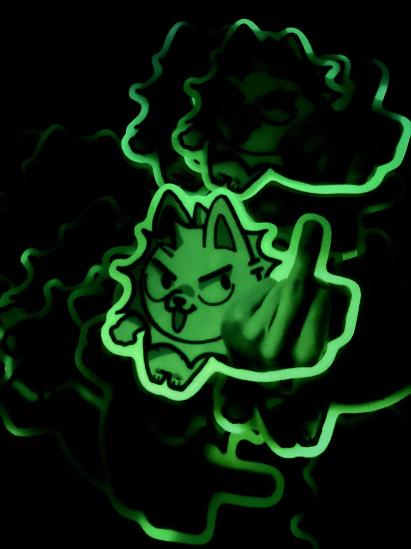 Cattnap f*k off [Glow in the Dark! ]