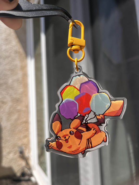 Flying Pika🎈 Keychain!